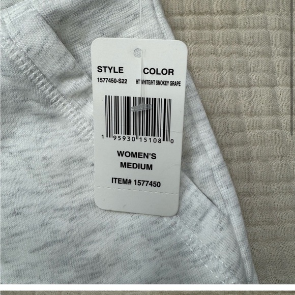 NWT 32 Degrees Cool Womens Shorts Women's Knit Cotton Blend Grey Size Medium - Picture 2 of 10